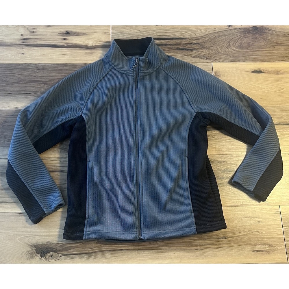 Pulse Men's Full Zip Jacket Gray‎ Size Medium Warm Snow Winter Gorpcore Ski